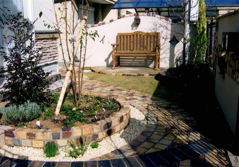 耐火レンガの家|GARDENさくら 兵庫県神戸市西区の女性建築士が造る庭・ガーデニング・外構・エクステリア