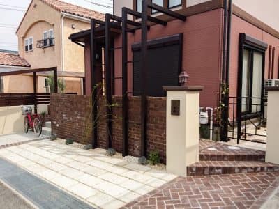 西神南、北欧レトロの庭-女性建築士が造る庭・ガーデニング・外構 神戸|GARDENさくら