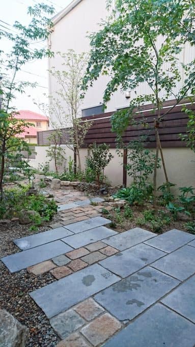 武庫之荘癒しの庭- 女性建築士が造る庭・ガーデニング・外構 神戸|GARDENさくら
